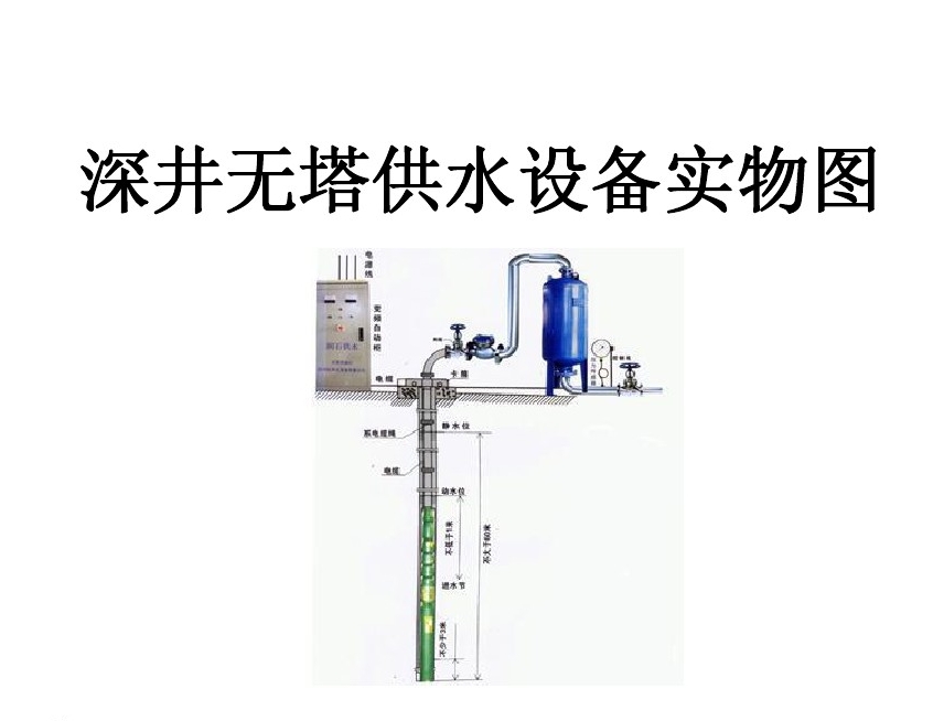 歙县井泵无塔式供水设备